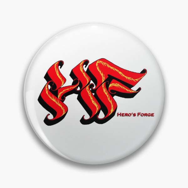 Item preview, HF old logo graffiti (Red) designed and sold by Hallowed-Forge.