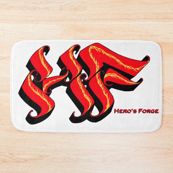 Item preview, HF old logo graffiti (Red) designed and sold by Hallowed-Forge.