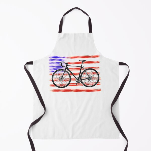 Item preview, Cyclocross Bicycle American Flag designed and sold by wanderingfools.