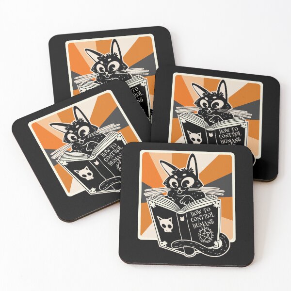 Item preview, Funny Black Cat How To Control Humans Halloween  designed and sold by wdyoungblood.