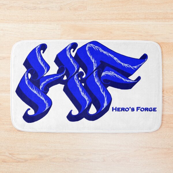 Item preview, Copy of HF old logo graffiti (Blue) designed and sold by Hallowed-Forge.