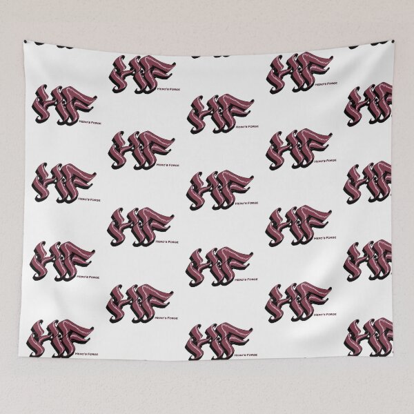 Item preview, Copy of HF old logo graffiti (Burgundy) designed and sold by Hallowed-Forge.