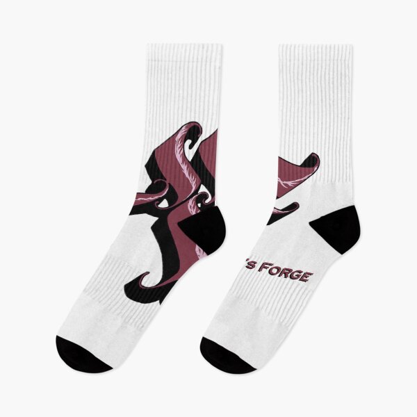 Item preview, Copy of HF old logo graffiti (Burgundy) designed and sold by Hallowed-Forge.
