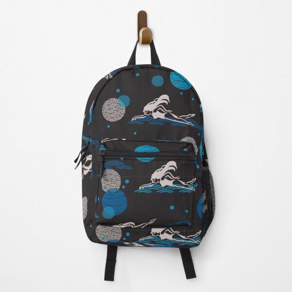 Item preview, Swimming is My Passion Pattern and Quotes Art designed and sold by FlinArt.