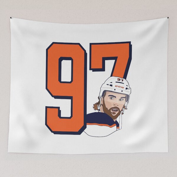 Item preview, Edmonton Hockey - Connor McDavid - #97 designed and sold by Eye on the Blueline.