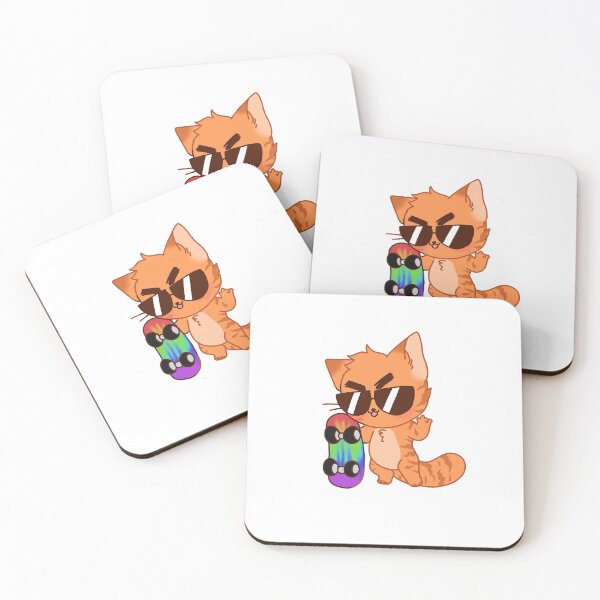 Item preview, A cool cat designed and sold by butteredOWO.