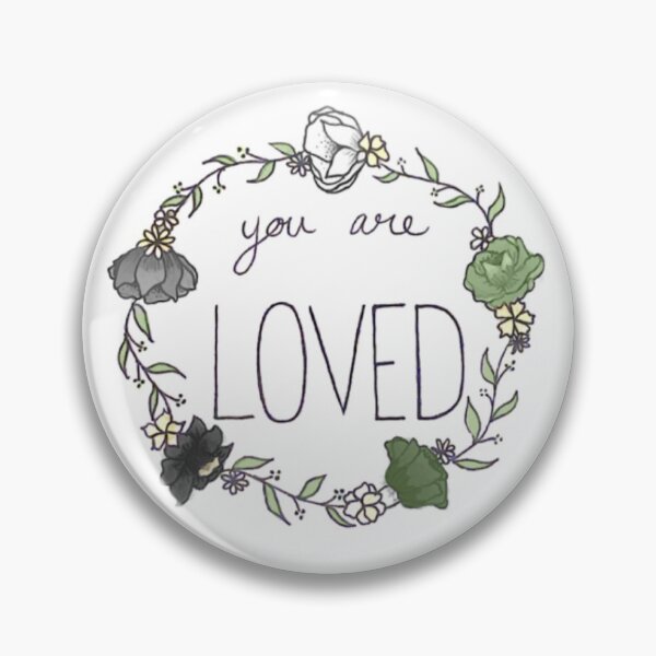 Item preview, Aromantic Pride- You Are Loved designed and sold by MeegsArtsyShop.