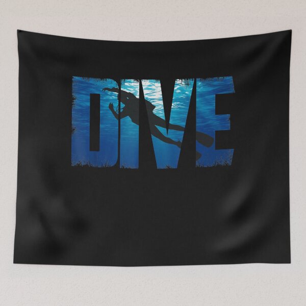 Item preview, Scuba Diving Gear Shirt DIVE Diver Sea Marine Dive Master designed and sold by Liefke12441.