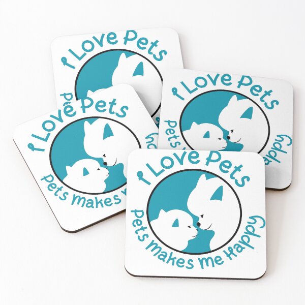 Item preview, Cute Loving Pets makes me happy designed and sold by Khushi Graphics.