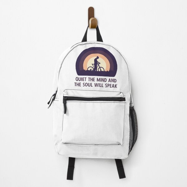 Item preview, Quiet the mind and soul will speak | Cycling Design | Inspirational Quotes designed and sold by DrawingBoard.
