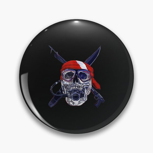 Item preview, Scuba Diving Gifts Skull Speargun Spearfishing Dive Flag Tank Top designed and sold by Liefke12441.