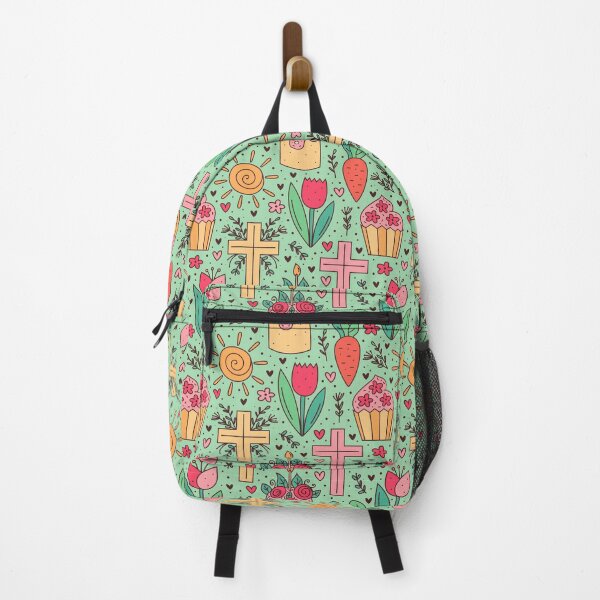 Item preview, Happy Easter Holiday Doodle Seamless Pattern designed and sold by Peekonet.