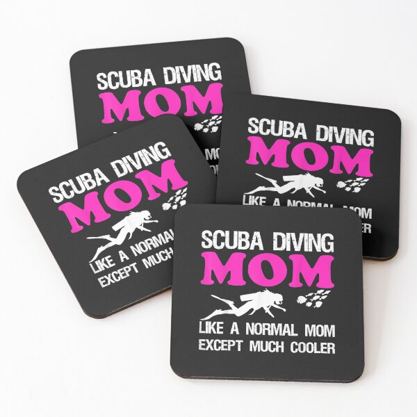 Aperçu de l'œuvre Scuba Diving Mom Diver Dive Mama Mother Ocean Life Gift créée et vendue par Liefke12441.