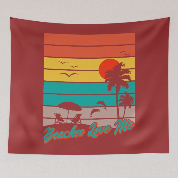 Item preview, Beaches Love Me - Hola Beaches designed and sold by ildafdhome.