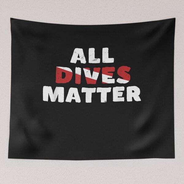 Item preview, Scuba Diving All Dives Matter Funny Diver Flag Shirt designed and sold by Liefke12441.