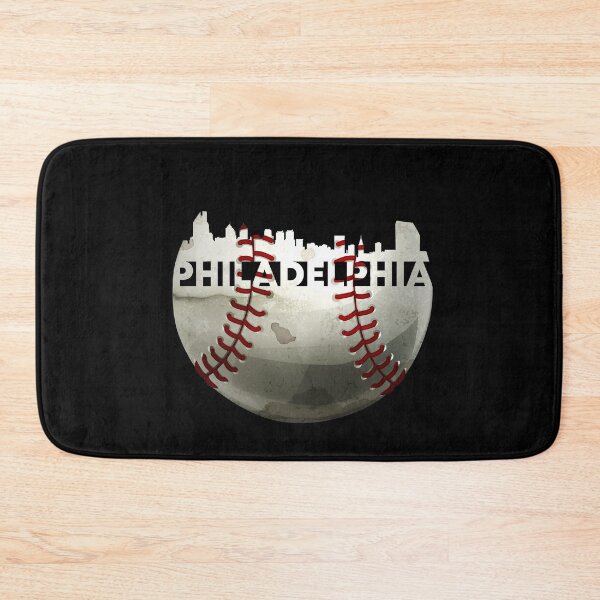 Item preview, Outstanding Philadephia Baseball Ball With Real Philadephia Skyline designed and sold by Urosek.