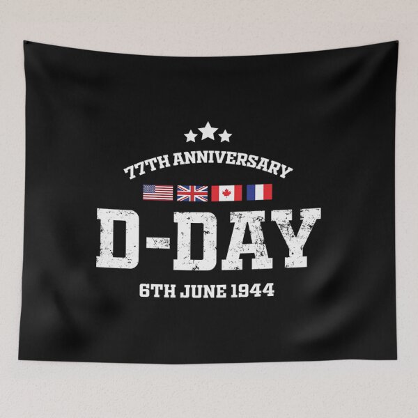 Item preview, D Day T-Shirt77TH ANNIVERSARY D-DAY designed and sold by PutiGaan.