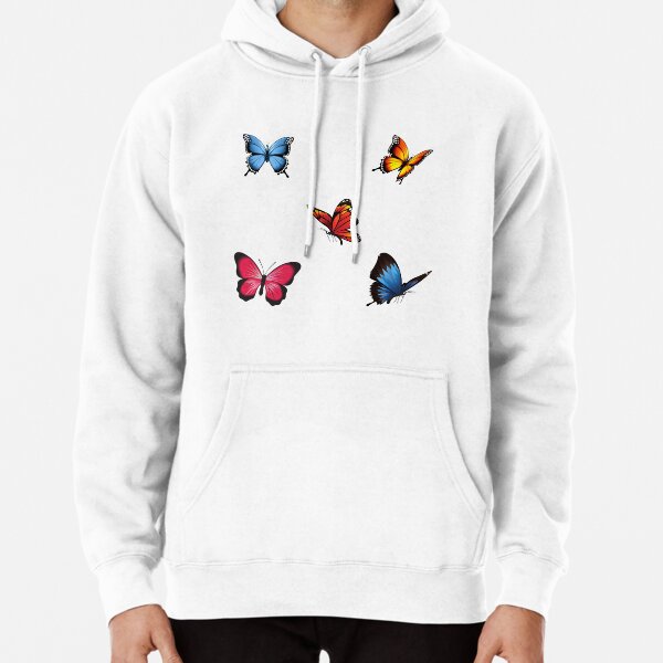 Cute Butterfly Pattern- Lovely Pullover Hoodie