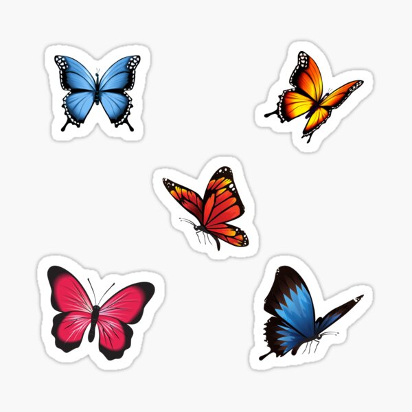 Cute Butterfly Pattern- Lovely Sticker