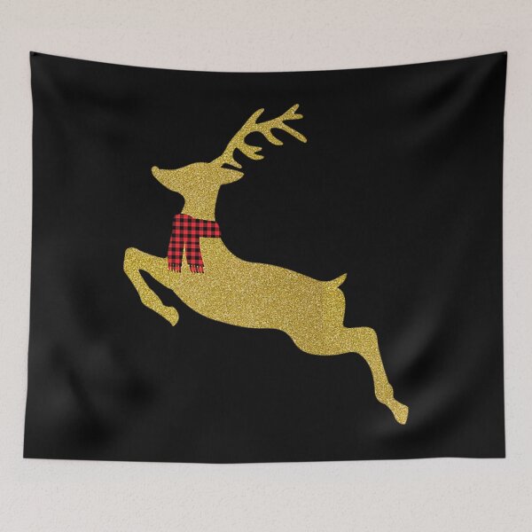 Aperçu de l'œuvre T-shirt CerfGold Deer créée et vendue par PutiGaan.