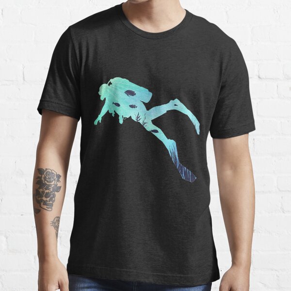 Scuba Diving Tee Diving Under Water Gifts Scuba Diver Essential T-Shirt