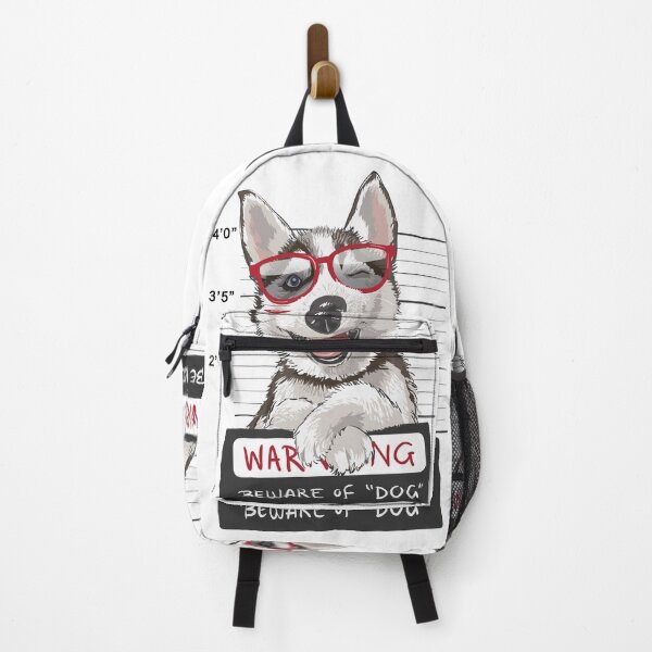 Artikelvorschau, Glücklicher Husky mit Zeichenillustration entworfen und verkauft von Peekonet.