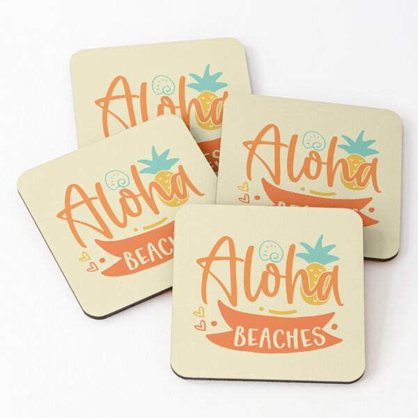 Item preview, Aloha Beaches - Hola Beaches designed and sold by ildafdhome.