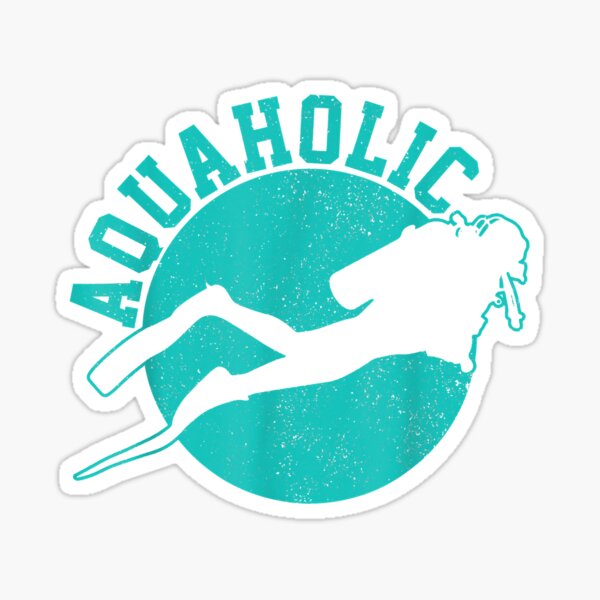 Item preview, Scuba Diving Aquaholic Funny Scuba Diver Shirt Gift designed and sold by Liefke12441.
