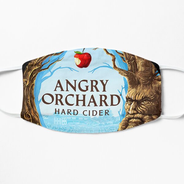 Official Merchandise of Angry Orchard Hard Cider Flat Mask