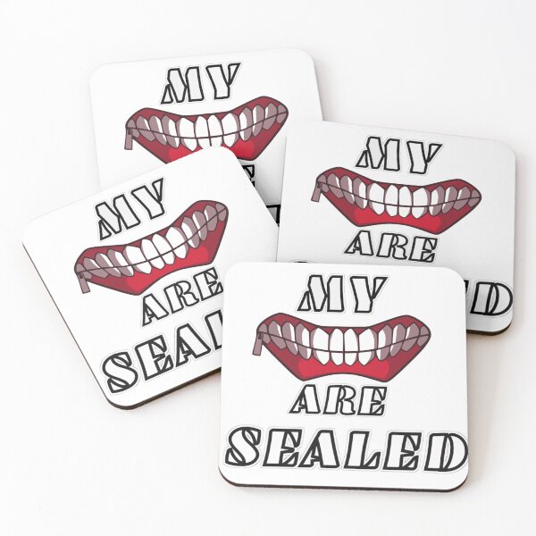 Item preview, My lips are sealed - White designed and sold by Colandia.