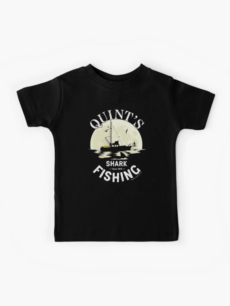 Quint's Shark Fishing Charters - Redbubble Jaws (1975) Classic T-shirt