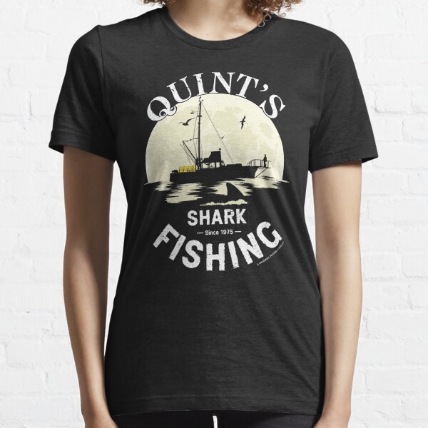 Quint's Shark Fishing T-Shirt 10532, Quint's Shark TShirt, Quint's Shark  Fishing Shirt, Shark Fishing Tee, Shark Hunting Shirt