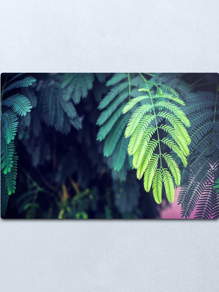 Alternate view of Green garden 3 Metal Print