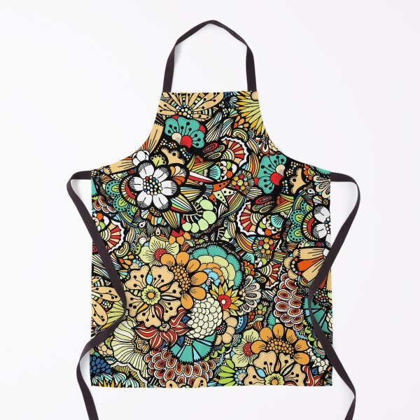 Item preview, Colourful flower pattern designed and sold by Hoetoons.