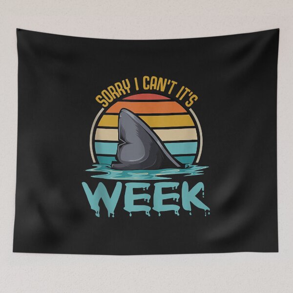 Item preview, Sorry I Can't It's Week Ocean Scuba Diving Funny Shark Lover Tank Top designed and sold by Liefke12441.