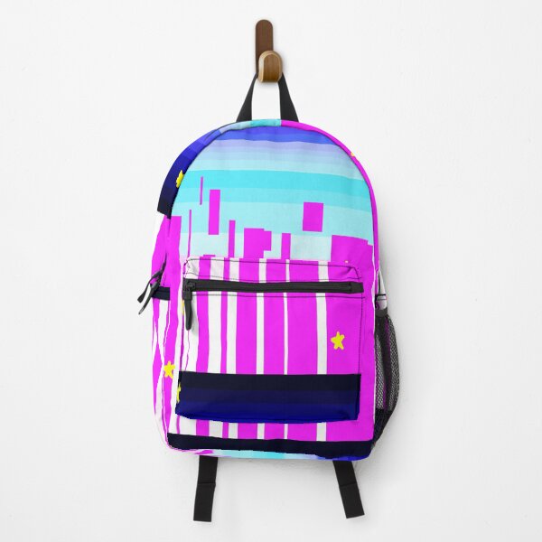 Item preview, Colorful blocky gradient night sky design designed and sold by caramlfnnn.