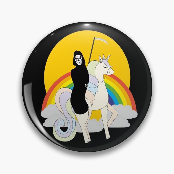 Item preview, Death Riding Unicorn designed and sold by printhappy4you.