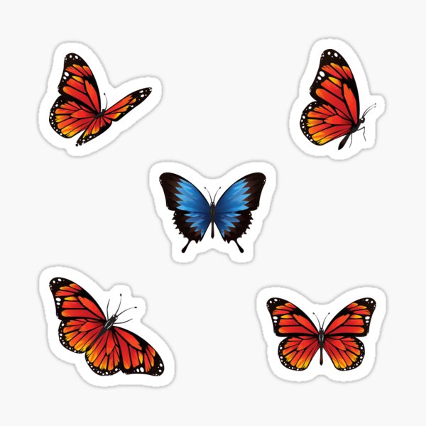 Cute Butterfly Pattern- Lovely Sticker