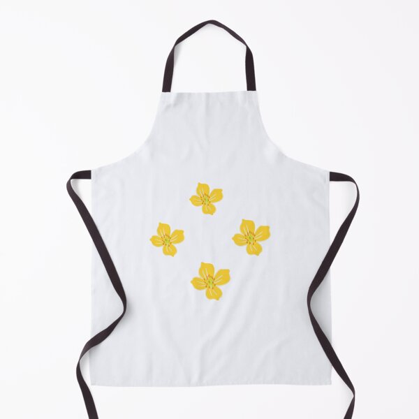 Item preview, yellow sampaguita flowers pack on light off white background designed and sold by Amalzaki.