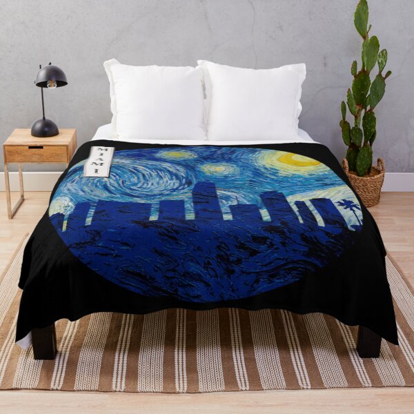 Aperçu de l'œuvre Cercle Van Gogh de la nuit étoilée de Miami créée et vendue par DFerraz.