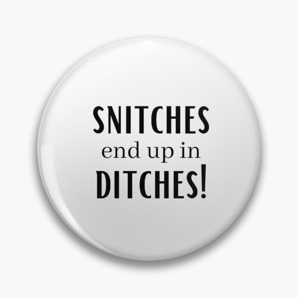 Item preview, snitches end up in ditches paul bettany designed and sold by kchen0508.