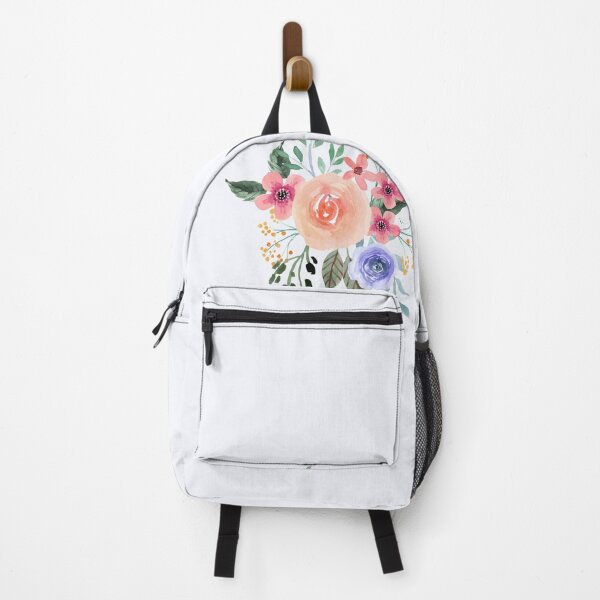 Item preview, Beautiful watercolor multi colors flower on off white background - beautiful multi colors flower  designed and sold by Amalzaki.