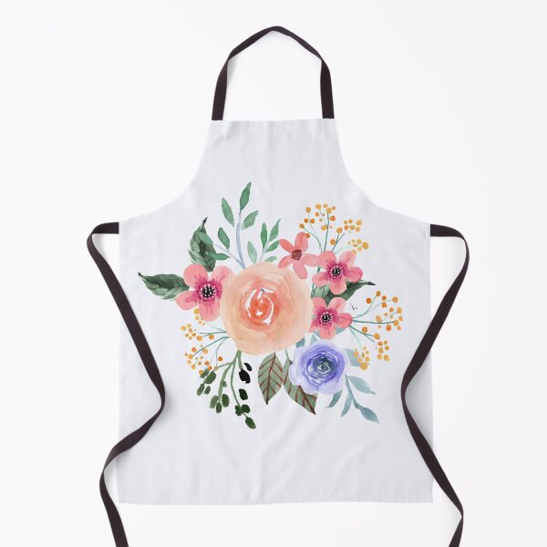 Item preview, Beautiful watercolor multi colors flower on off white background - beautiful multi colors flower designed and sold by Amalzaki.