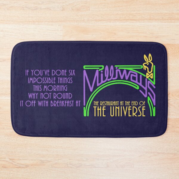Item preview, Milliways Restaurant - Six Impossible Things designed and sold by BeyondGraphic.
