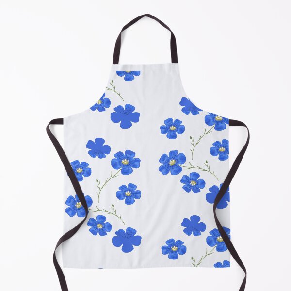 Item preview, Blue watercolor flowers pack- beautiful flowers on off white background designed and sold by Amalzaki.