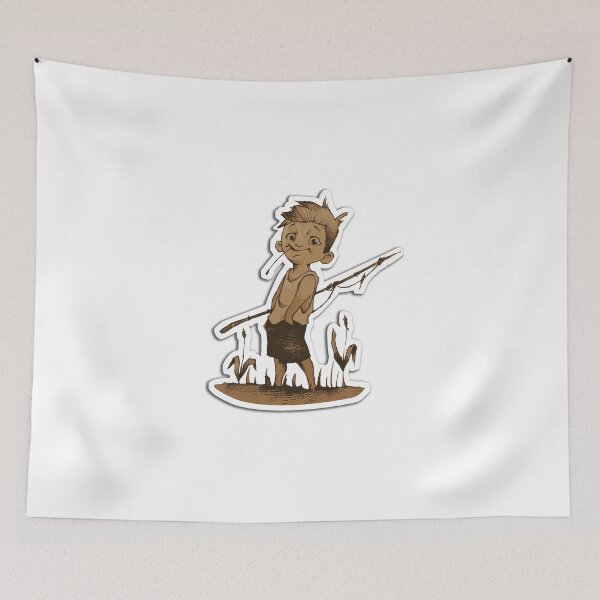 Item preview, Little fisher boy designed and sold by IckaArt.