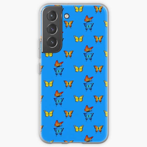 Cute Butterfly Pattern- Lovely Samsung Galaxy Soft Case