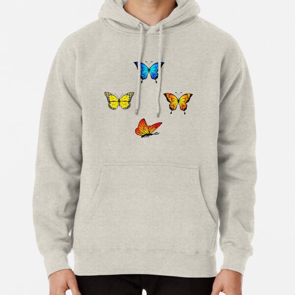 Cute Butterfly Pattern- Lovely Pullover Hoodie
