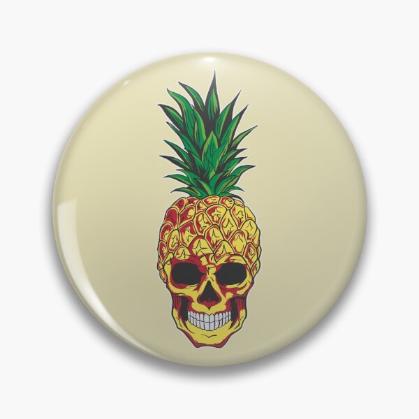 Item preview, Pineappla Skull - Hola Beaches designed and sold by ildafdhome.