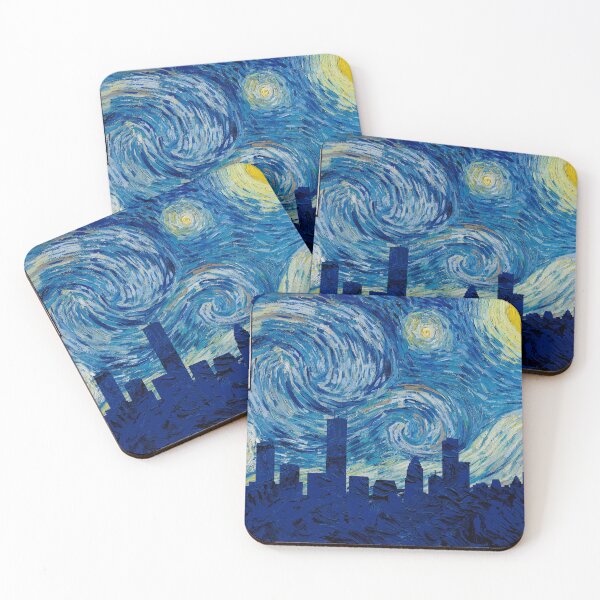 Item preview, Houston Van Gogh Starry Night designed and sold by DFerraz.